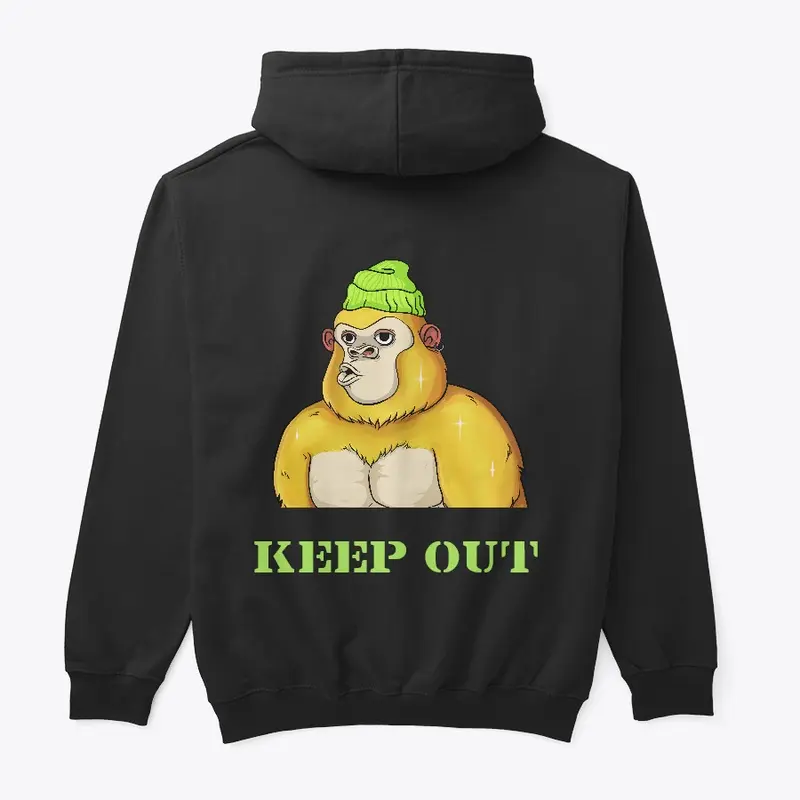 Keep out Gamer hoodie